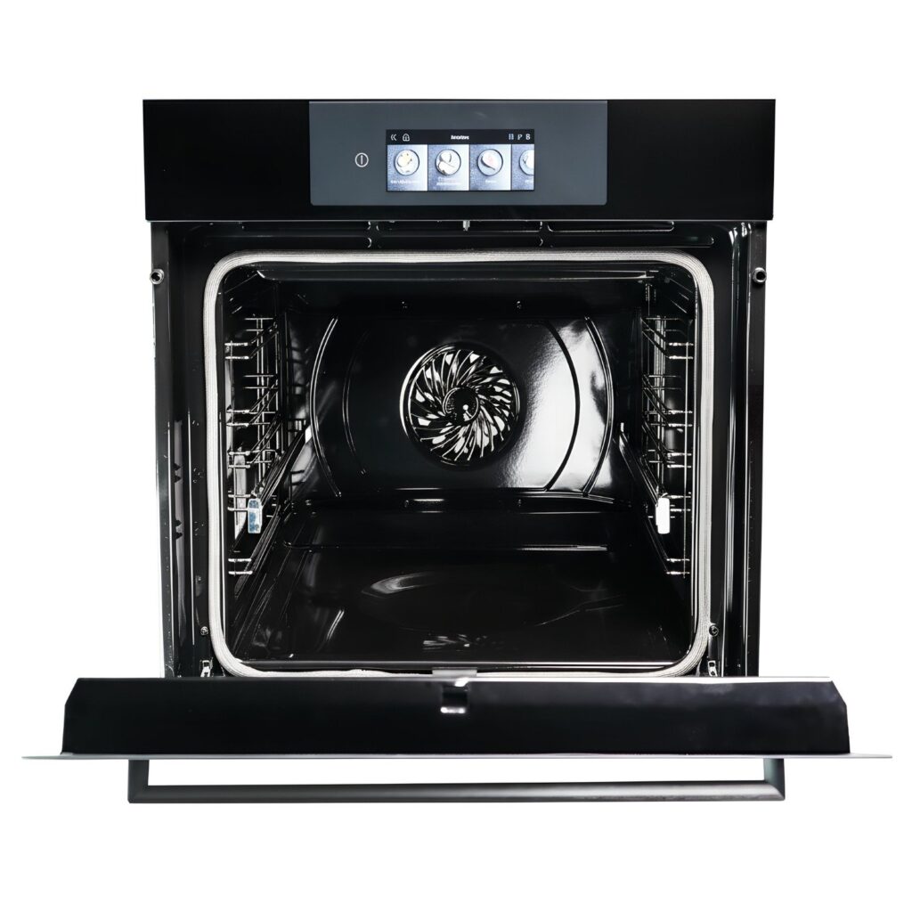 Four Encastrable Candy électrique-électrique Noir 70L TFT Rail télescopique Pyrolyse