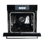 Four Encastrable Candy électrique-électrique Noir 70L TFT Rail télescopique Pyrolyse