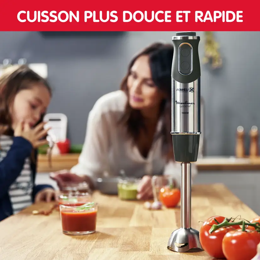 Pied mixeur MOULINEX Quickchef 3en1