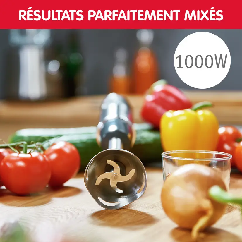 Pied mixeur MOULINEX Quickchef 3en1