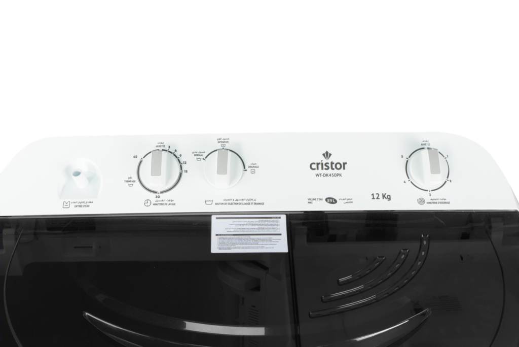 Machine à Laver CRISTOR Noire 12g