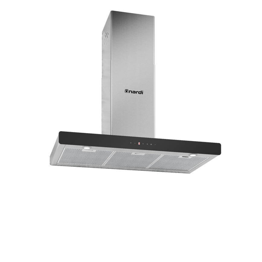 Hotte Cheminée NARDI ATRIA Inox 90 cm