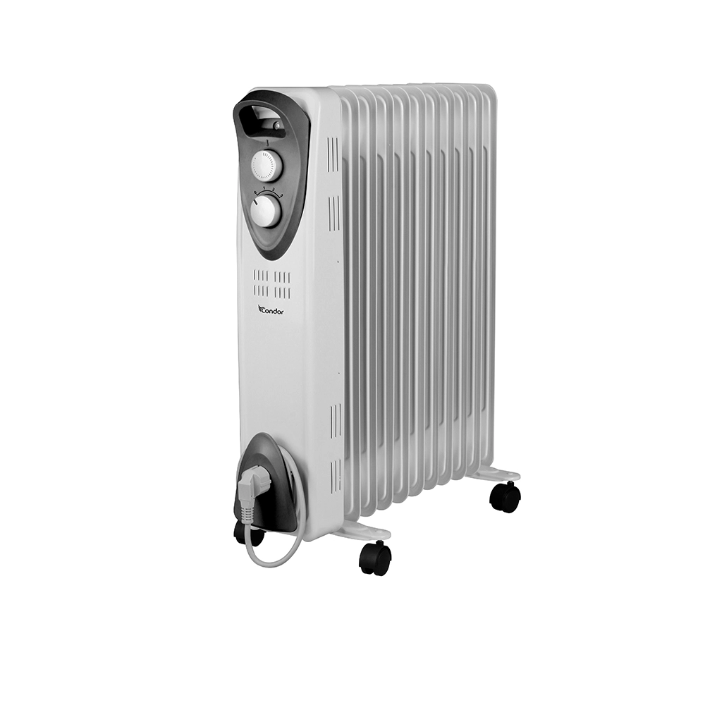 Radiateur Bain d’huile CONDOR 11 éléments 2500 W