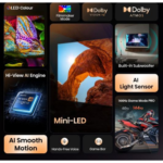 TV HISENSE U7Q "85" UHD MINI-LED VIDAA