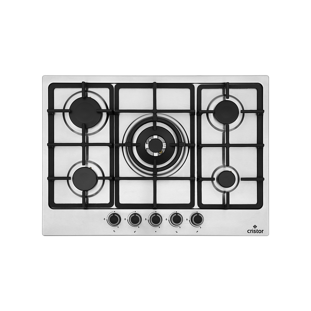 Table de cuisson CRISTOR FINETTA6 Inox 70cm