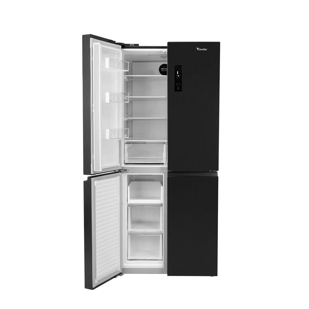 Réfrigérateur Cross Door Condor No Frost Dark Inox 424 L