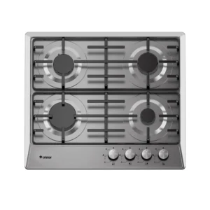 Table de cuisson CRISTOR Encastrable 4 Feux 60 cm Inox