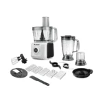 Robot De Cuisine NARDI Multi Fonction Blanc 1000 W